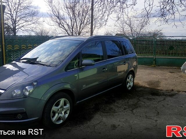 Серый Опель Зафира, объемом двигателя 1.8 л и пробегом 230 тыс. км за 5900 $, фото 2 на Automoto.ua