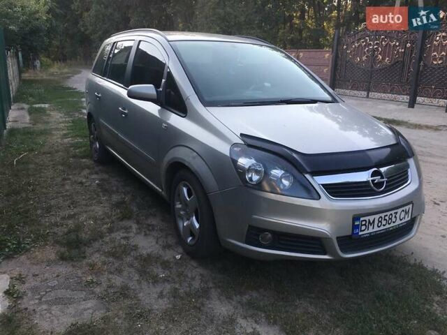 Серый Опель Зафира, объемом двигателя 1.8 л и пробегом 280 тыс. км за 4999 $, фото 3 на Automoto.ua