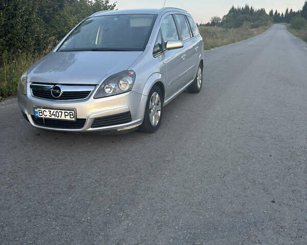 Серый Опель Зафира, объемом двигателя 1.91 л и пробегом 290 тыс. км за 5500 $, фото 10 на Automoto.ua