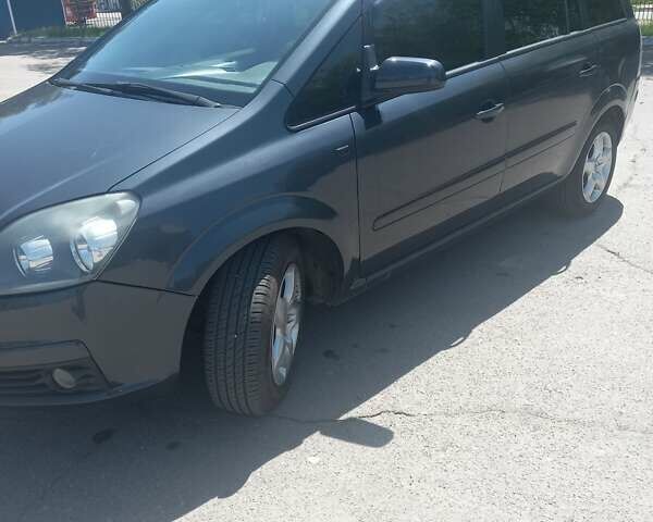 Серый Опель Зафира, объемом двигателя 1.8 л и пробегом 459 тыс. км за 5450 $, фото 14 на Automoto.ua