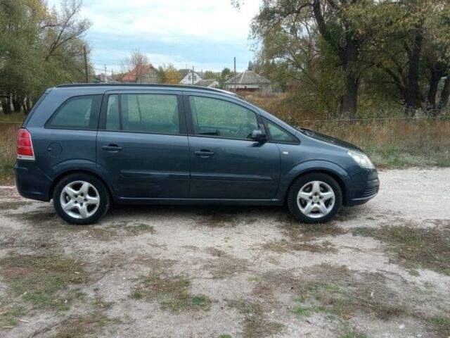 Сірий Опель Зафіра, об'ємом двигуна 1.9 л та пробігом 200 тис. км за 2800 $, фото 6 на Automoto.ua