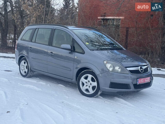 Серый Опель Зафира, объемом двигателя 1.8 л и пробегом 284 тыс. км за 5450 $, фото 17 на Automoto.ua