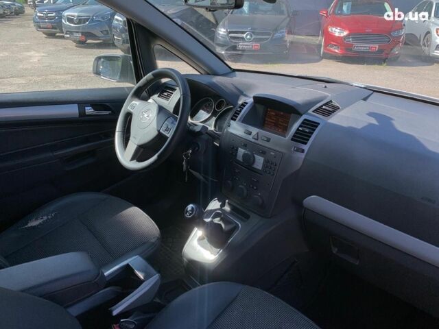 Сірий Опель Зафіра, об'ємом двигуна 1.8 л та пробігом 197 тис. км за 7190 $, фото 18 на Automoto.ua