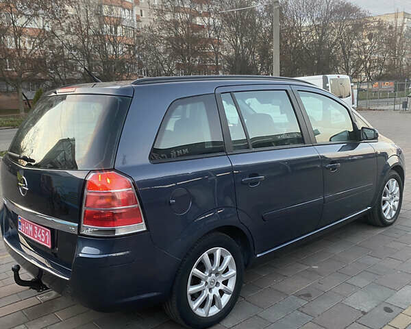 Серый Опель Зафира, объемом двигателя 1.8 л и пробегом 217 тыс. км за 5600 $, фото 5 на Automoto.ua