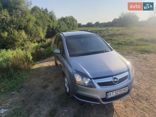 Сірий Опель Зафіра, об'ємом двигуна 1.91 л та пробігом 265 тис. км за 6000 $, фото 22 на Automoto.ua