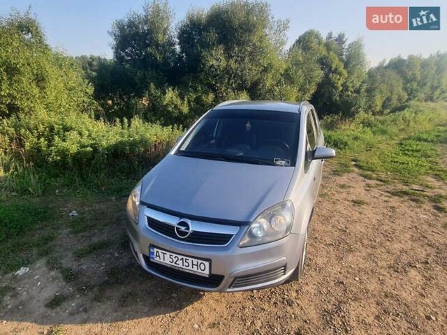 Сірий Опель Зафіра, об'ємом двигуна 1.91 л та пробігом 265 тис. км за 6000 $, фото 23 на Automoto.ua