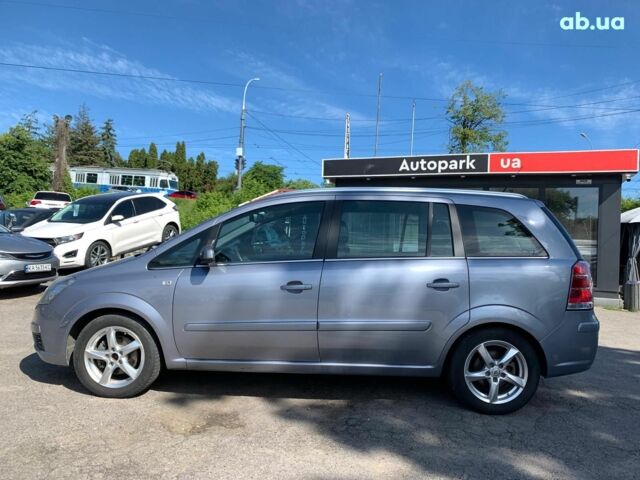 Сірий Опель Зафіра, об'ємом двигуна 1.8 л та пробігом 197 тис. км за 7190 $, фото 7 на Automoto.ua