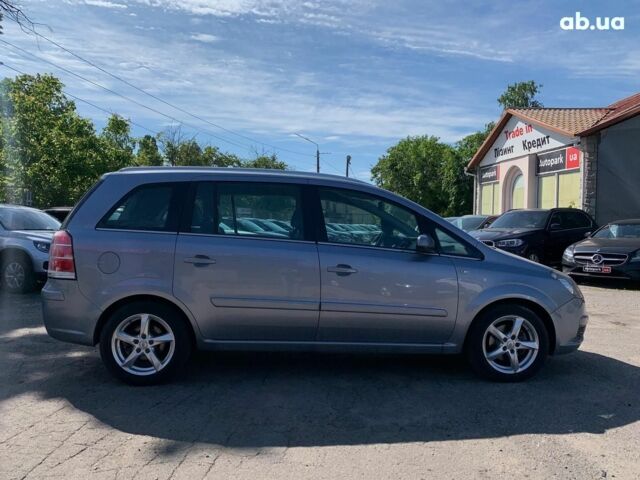 Сірий Опель Зафіра, об'ємом двигуна 1.8 л та пробігом 197 тис. км за 7190 $, фото 3 на Automoto.ua
