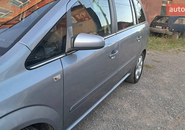 Сірий Опель Зафіра, об'ємом двигуна 1.91 л та пробігом 232 тис. км за 5250 $, фото 18 на Automoto.ua