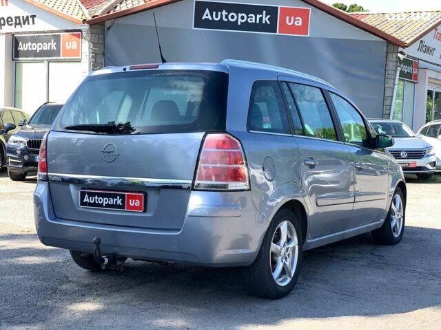 Сірий Опель Зафіра, об'ємом двигуна 1.8 л та пробігом 197 тис. км за 7190 $, фото 4 на Automoto.ua