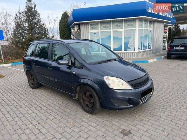 Серый Опель Зафира, объемом двигателя 1.9 л и пробегом 287 тыс. км за 2700 $, фото 4 на Automoto.ua