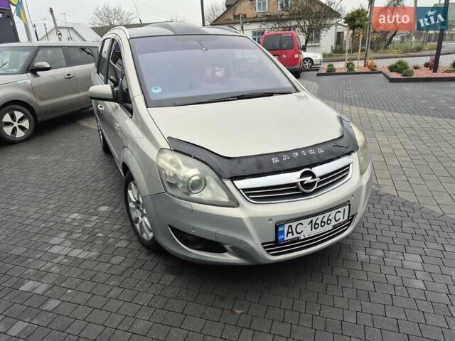 Сірий Опель Зафіра, об'ємом двигуна 1.91 л та пробігом 288 тис. км за 6300 $, фото 1 на Automoto.ua