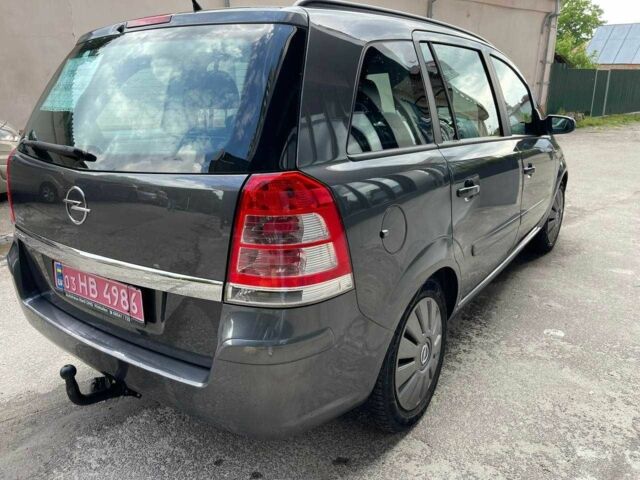 Серый Опель Зафира, объемом двигателя 1.8 л и пробегом 185 тыс. км за 5750 $, фото 8 на Automoto.ua
