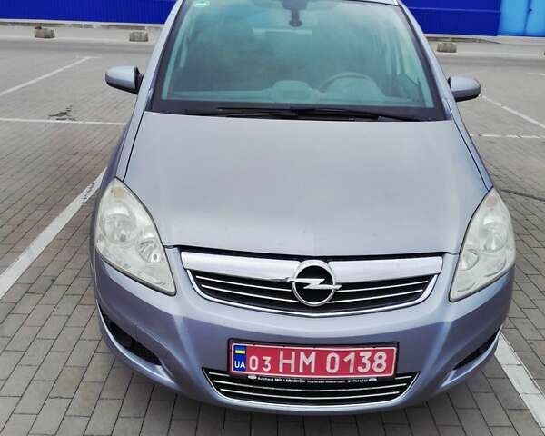 Серый Опель Зафира, объемом двигателя 1.8 л и пробегом 188 тыс. км за 6700 $, фото 9 на Automoto.ua