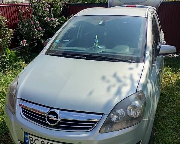 Серый Опель Зафира, объемом двигателя 1.91 л и пробегом 218 тыс. км за 6700 $, фото 5 на Automoto.ua