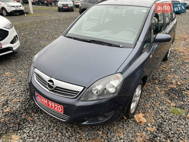 Серый Опель Зафира, объемом двигателя 1.8 л и пробегом 187 тыс. км за 5850 $, фото 7 на Automoto.ua