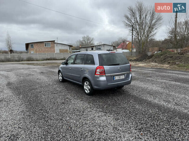 Серый Опель Зафира, объемом двигателя 1.91 л и пробегом 176 тыс. км за 6500 $, фото 10 на Automoto.ua