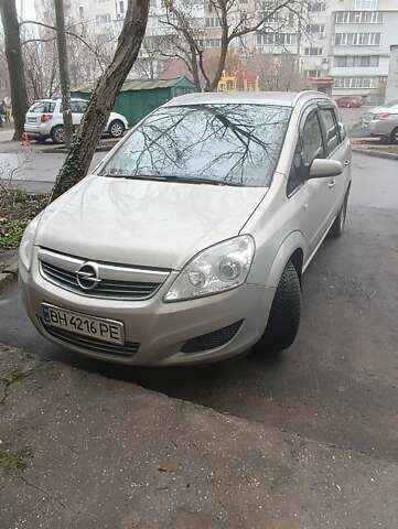 Серый Опель Зафира, объемом двигателя 1.91 л и пробегом 244 тыс. км за 7000 $, фото 8 на Automoto.ua