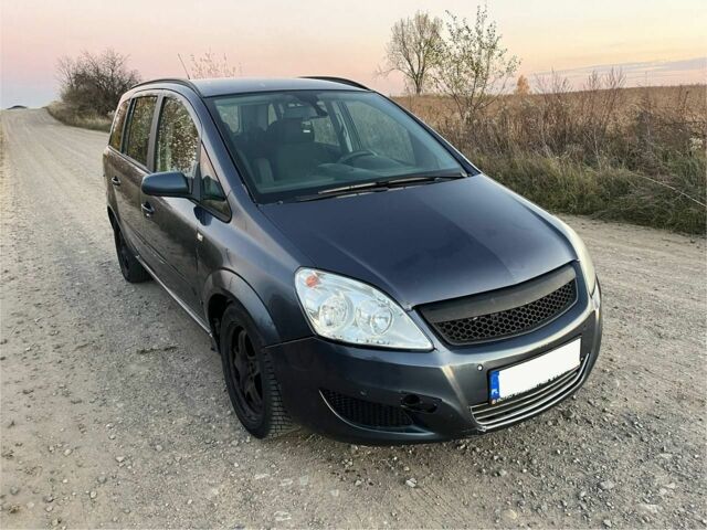 Серый Опель Зафира, объемом двигателя 1.9 л и пробегом 281 тыс. км за 2800 $, фото 6 на Automoto.ua