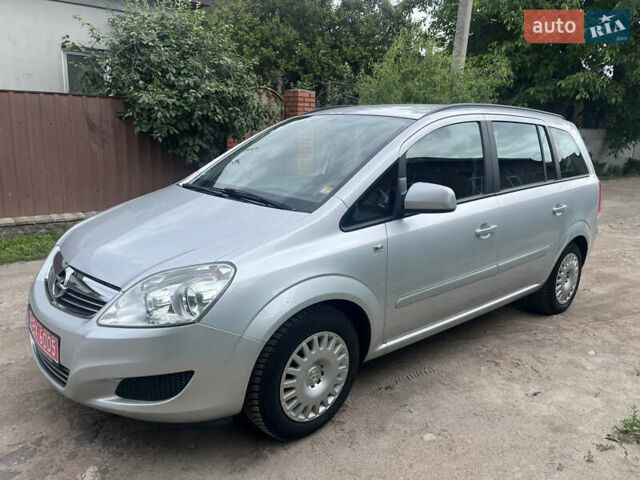 Серый Опель Зафира, объемом двигателя 1.6 л и пробегом 210 тыс. км за 6650 $, фото 19 на Automoto.ua