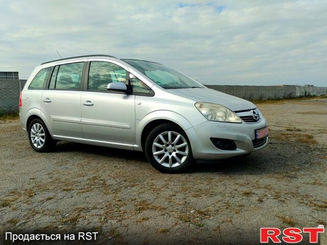 Серый Опель Зафира, объемом двигателя 1.8 л и пробегом 242 тыс. км за 6600 $, фото 11 на Automoto.ua