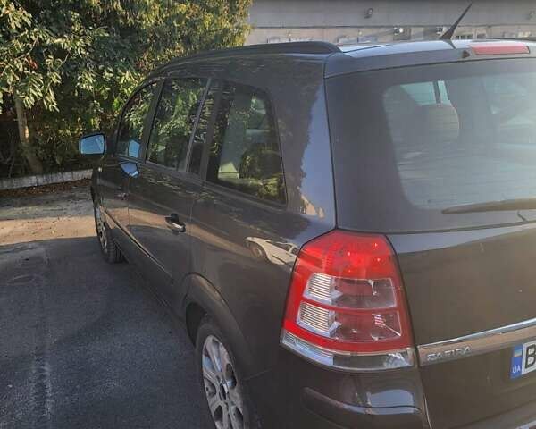 Серый Опель Зафира, объемом двигателя 1.6 л и пробегом 158 тыс. км за 6700 $, фото 14 на Automoto.ua