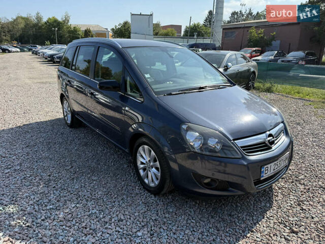 Серый Опель Зафира, объемом двигателя 1.7 л и пробегом 210 тыс. км за 6700 $, фото 9 на Automoto.ua