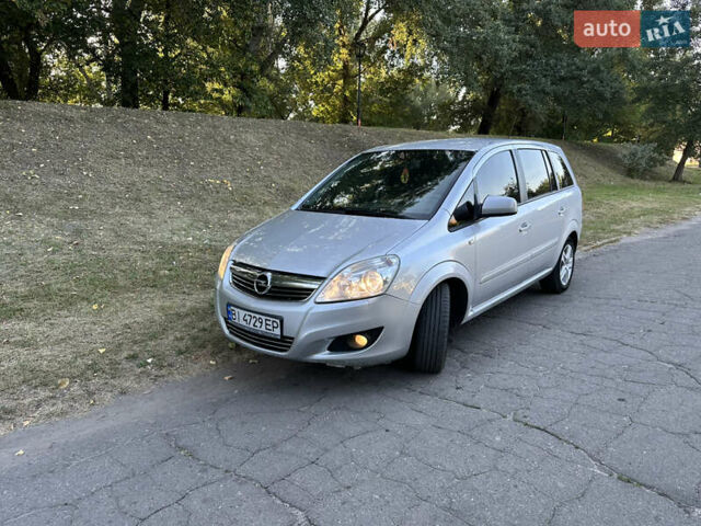 Серый Опель Зафира, объемом двигателя 1.91 л и пробегом 320 тыс. км за 5999 $, фото 5 на Automoto.ua