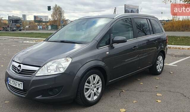 Сірий Опель Зафіра, об'ємом двигуна 1.8 л та пробігом 228 тис. км за 6500 $, фото 10 на Automoto.ua