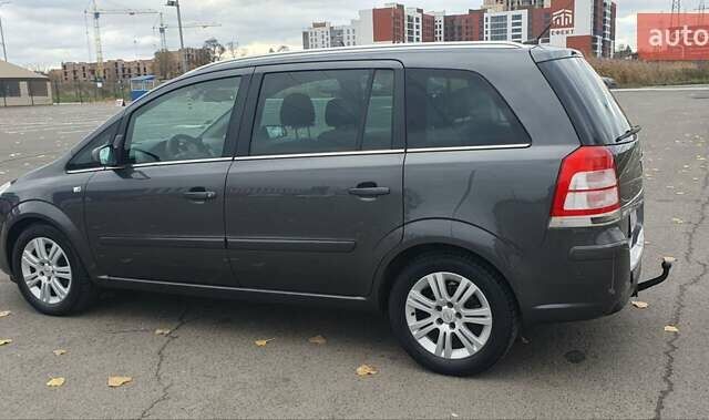 Сірий Опель Зафіра, об'ємом двигуна 1.8 л та пробігом 228 тис. км за 6500 $, фото 21 на Automoto.ua