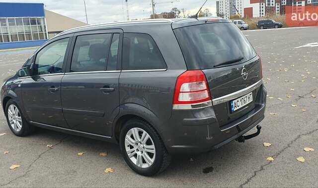 Сірий Опель Зафіра, об'ємом двигуна 1.8 л та пробігом 228 тис. км за 6500 $, фото 20 на Automoto.ua