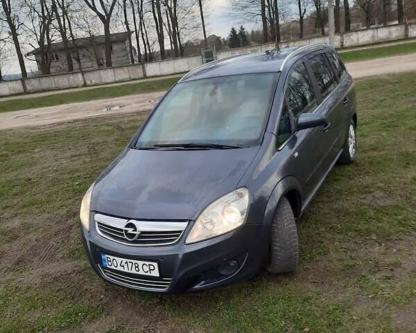 Сірий Опель Зафіра, об'ємом двигуна 1.7 л та пробігом 217 тис. км за 5700 $, фото 12 на Automoto.ua