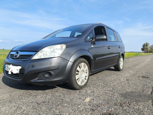 Серый Опель Зафира, объемом двигателя 1.6 л и пробегом 170 тыс. км за 6300 $, фото 7 на Automoto.ua