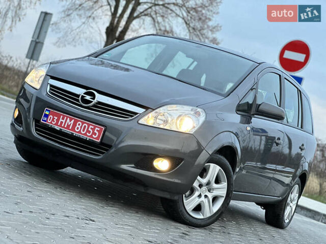 Серый Опель Зафира, объемом двигателя 1.6 л и пробегом 181 тыс. км за 6500 $, фото 106 на Automoto.ua