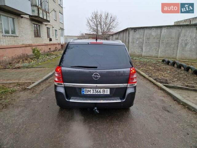 Серый Опель Зафира, объемом двигателя 1.8 л и пробегом 154 тыс. км за 7700 $, фото 7 на Automoto.ua