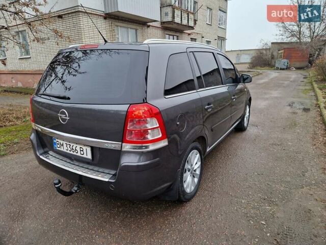 Серый Опель Зафира, объемом двигателя 1.8 л и пробегом 154 тыс. км за 7700 $, фото 8 на Automoto.ua