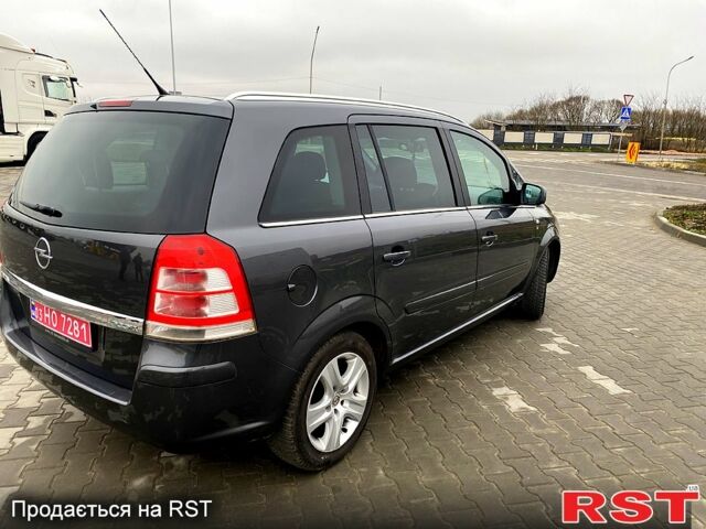 Сірий Опель Зафіра, об'ємом двигуна 1.6 л та пробігом 200 тис. км за 7600 $, фото 8 на Automoto.ua