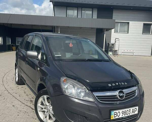 Серый Опель Зафира, объемом двигателя 1.8 л и пробегом 227 тыс. км за 5400 $, фото 6 на Automoto.ua