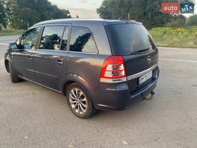 Сірий Опель Зафіра, об'ємом двигуна 2.2 л та пробігом 221 тис. км за 6200 $, фото 7 на Automoto.ua