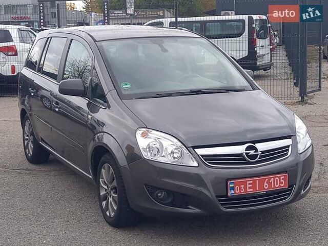 Сірий Опель Зафіра, об'ємом двигуна 1.6 л та пробігом 223 тис. км за 6900 $, фото 8 на Automoto.ua
