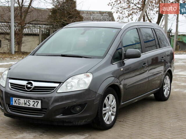 Серый Опель Зафира, объемом двигателя 1.8 л и пробегом 220 тыс. км за 7499 $, фото 18 на Automoto.ua