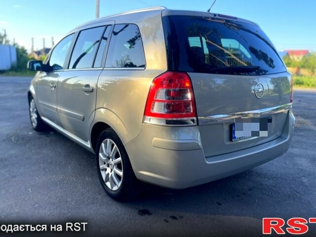 Сірий Опель Зафіра, об'ємом двигуна 1.6 л та пробігом 201 тис. км за 7100 $, фото 7 на Automoto.ua