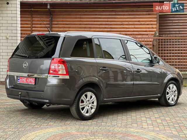 Серый Опель Зафира, объемом двигателя 1.7 л и пробегом 191 тыс. км за 7900 $, фото 14 на Automoto.ua
