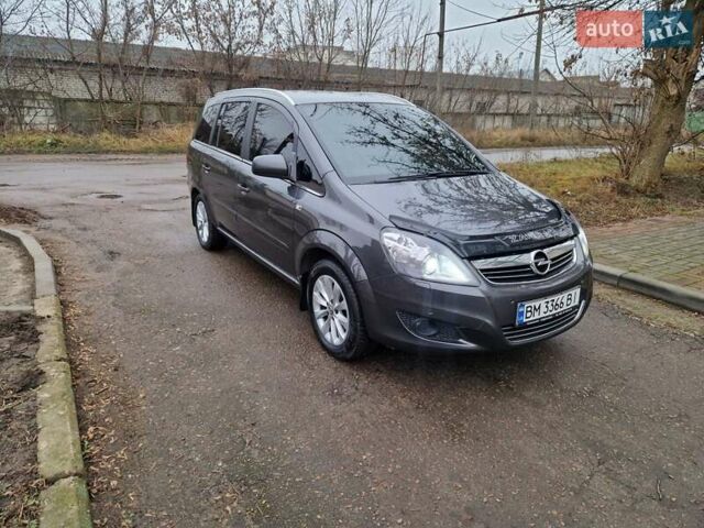Серый Опель Зафира, объемом двигателя 1.8 л и пробегом 154 тыс. км за 7700 $, фото 13 на Automoto.ua
