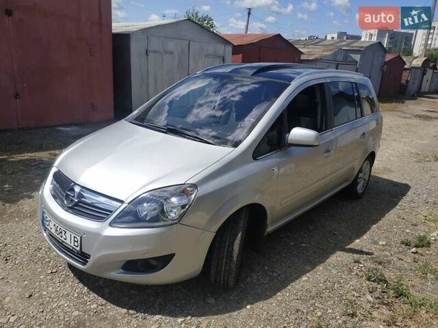 Серый Опель Зафира, объемом двигателя 1.7 л и пробегом 250 тыс. км за 6800 $, фото 35 на Automoto.ua