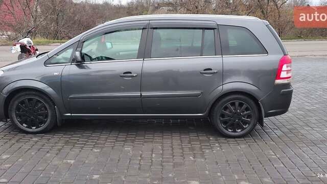 Серый Опель Зафира, объемом двигателя 1.69 л и пробегом 280 тыс. км за 6700 $, фото 20 на Automoto.ua