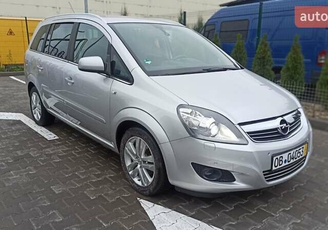 Серый Опель Зафира, объемом двигателя 1.8 л и пробегом 189 тыс. км за 7850 $, фото 27 на Automoto.ua