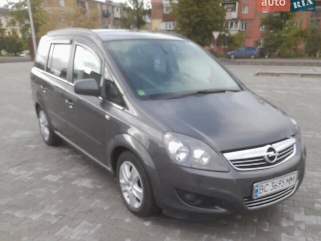 Серый Опель Зафира, объемом двигателя 1.7 л и пробегом 290 тыс. км за 6900 $, фото 1 на Automoto.ua
