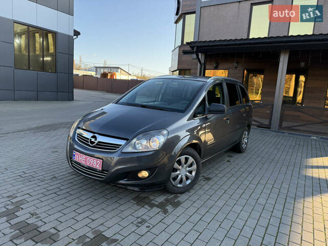 Серый Опель Зафира, объемом двигателя 1.8 л и пробегом 170 тыс. км за 7200 $, фото 24 на Automoto.ua
