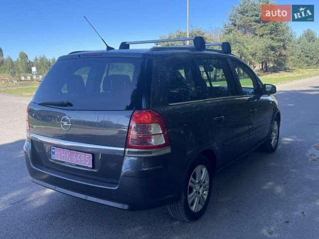 Сірий Опель Зафіра, об'ємом двигуна 1.8 л та пробігом 202 тис. км за 7400 $, фото 23 на Automoto.ua